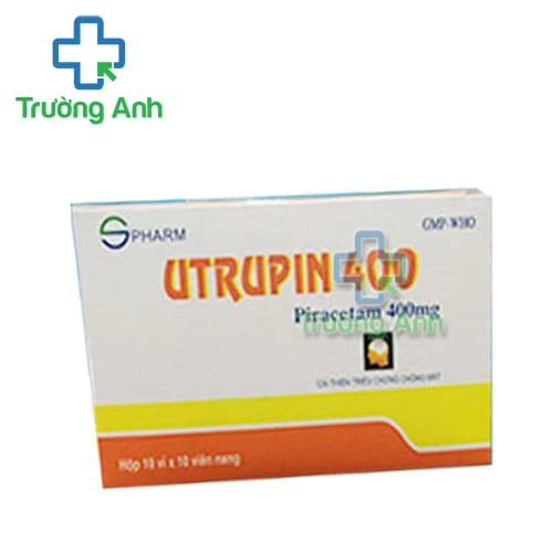 Utrupin 400 S.Pharm - Điều trị rối loạn thần kinh trung ương